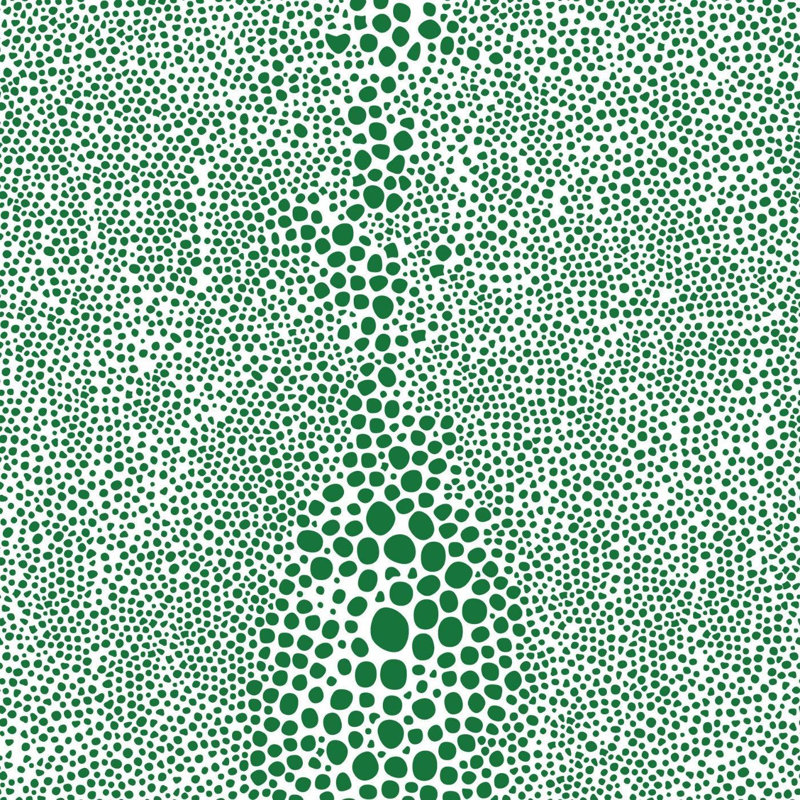 Rouleau de papier peint l 10 pi x l 24 po Mme Paranjape, Faux Grasscloth, Non collé, Vert signature