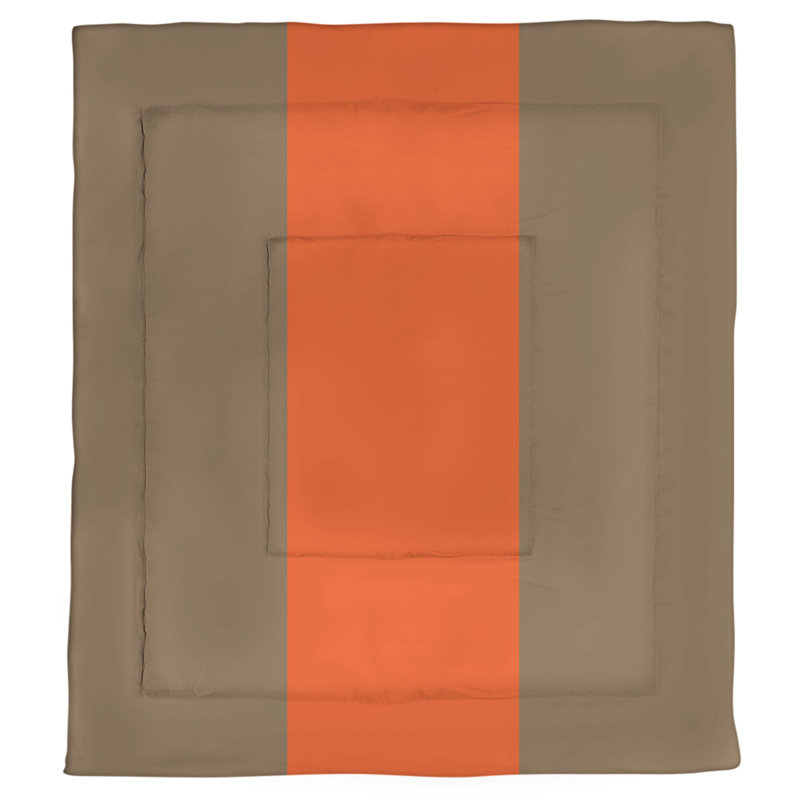 Édredon simple réversible Baltimore Baseball, Édredon simple TG, Doré / orange / doré