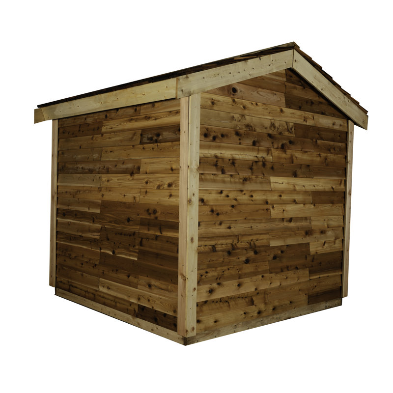 7 X7 Cedar Gable Shed Kit