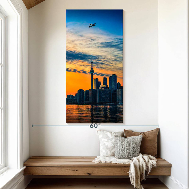 Toronto Sundown de Toronto, H 54 po x l 27 po
