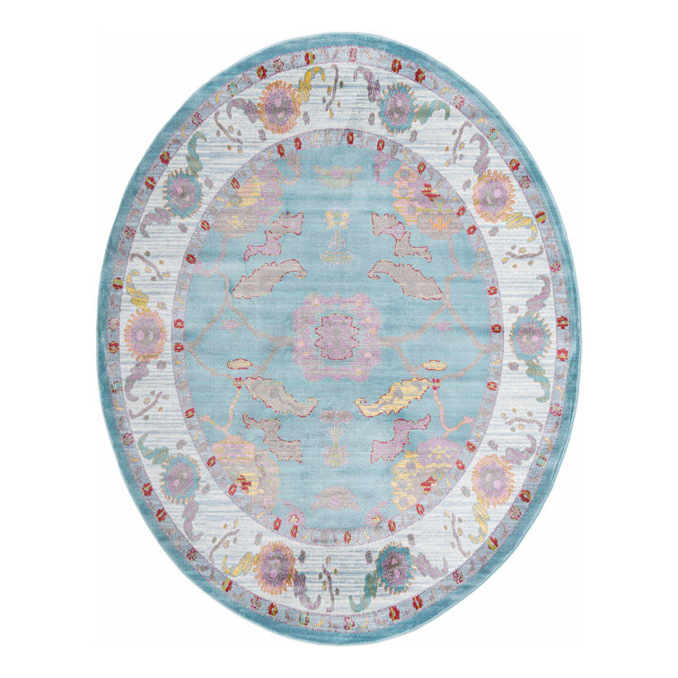 Paragon Rug_Aqua and Blue