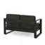 Causeuse en aluminium