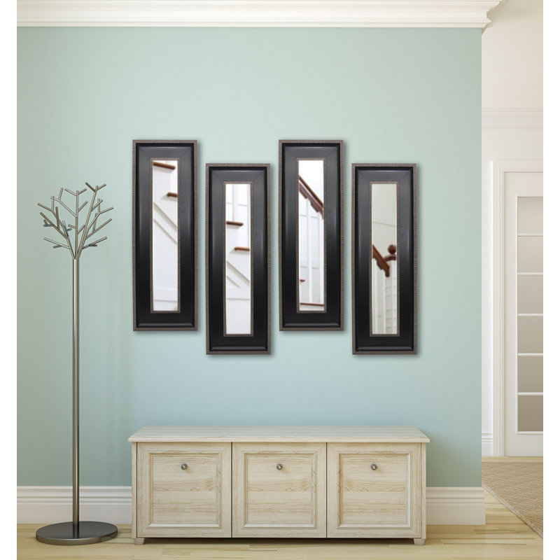 Ensemble de miroirs 4 pièces Ballinger, H 32,25 po x l 14,25 po