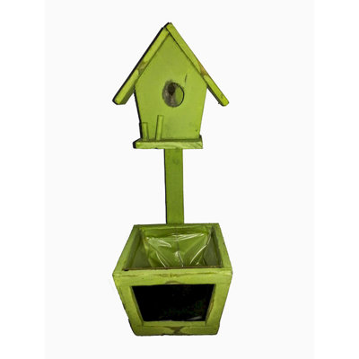 Forciea Wood Pot Planter