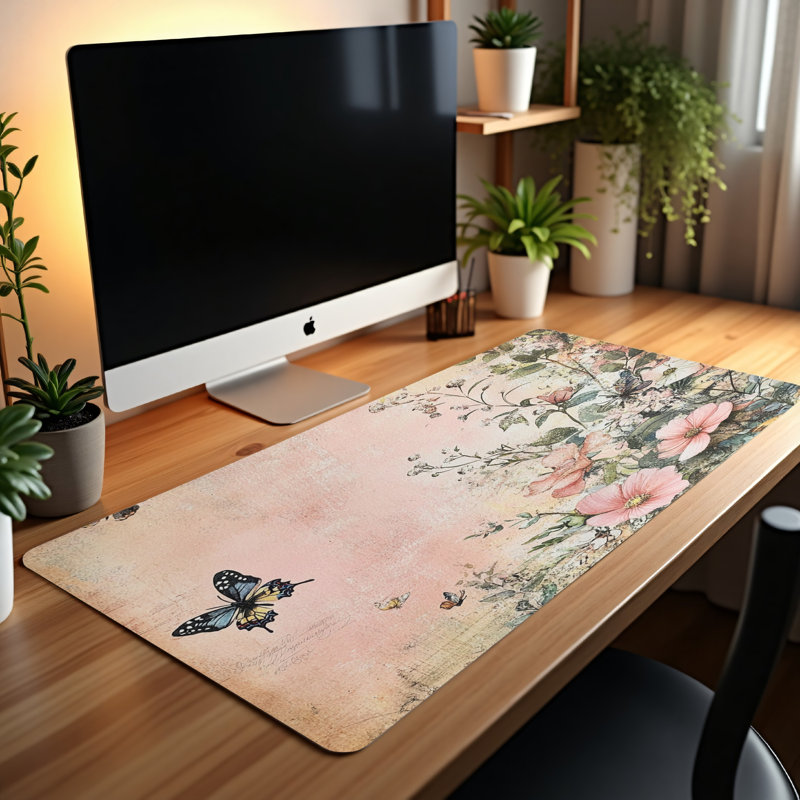 Polyester Desk Pad, 23.6x13.8