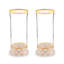 Rosy Check Highball Glass Set