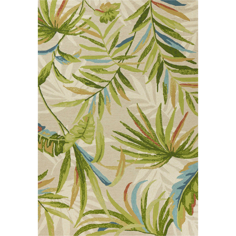 Tapis décoratif en polypropylène traité sable 2 pi x 3 pi UV