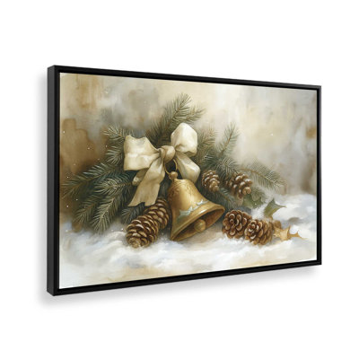 Golden Carol Canvas Art Print