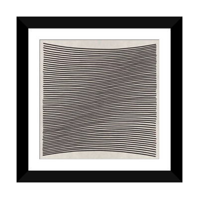«Jamescia Modern Wavy Lines» par 5by5collective - impression sur toile tendue