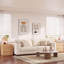 3-Piece Bedroom Set, One 6‑Drawer Dresser and Two 3‑Drawer Nightstands