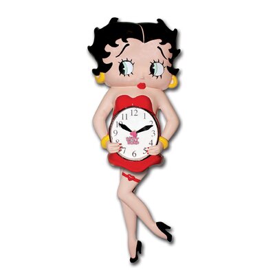 Betty Boop 3D Animated Wall Clock -  Winston Brands, 55298