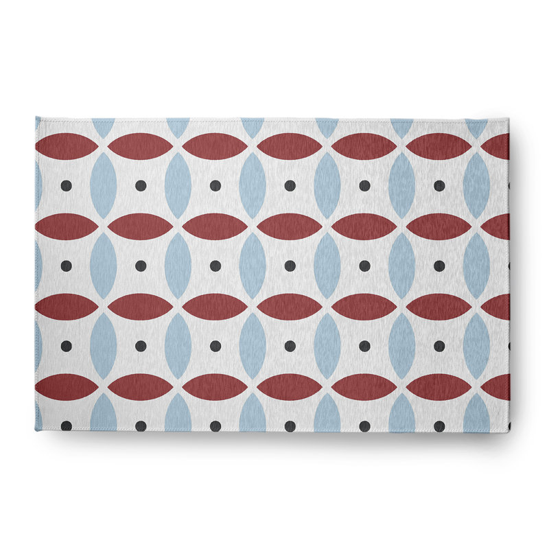 Subline Chenille Geometric Indoor Rug, Rectangle 4' x 6'