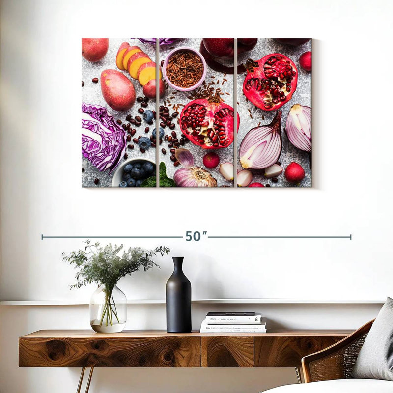 Yarlin Anthocyanin Food, 24" H x 38" W