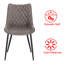 Alhambra 46.5cm H Upholstered Side Chair-2023817397-2056603098