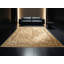 Tapis oriental doux et moelleux à motif oriental brun et beige-446447754