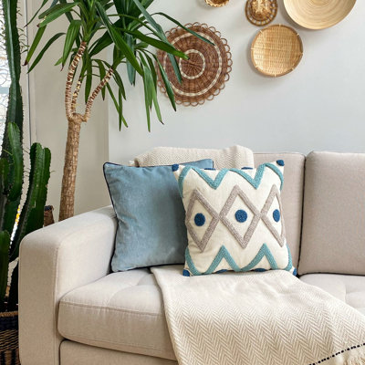 Outdoor Reversible Throw Pillow