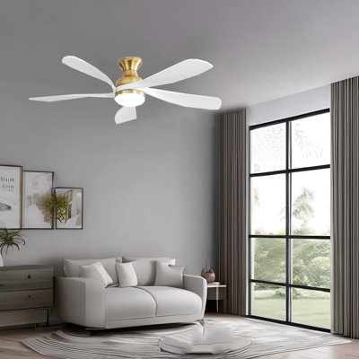 Nafne 52'' Ceiling Fan with Light Kit