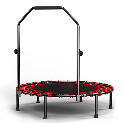 Trampoline pliable avec poignée-Premium-élastique