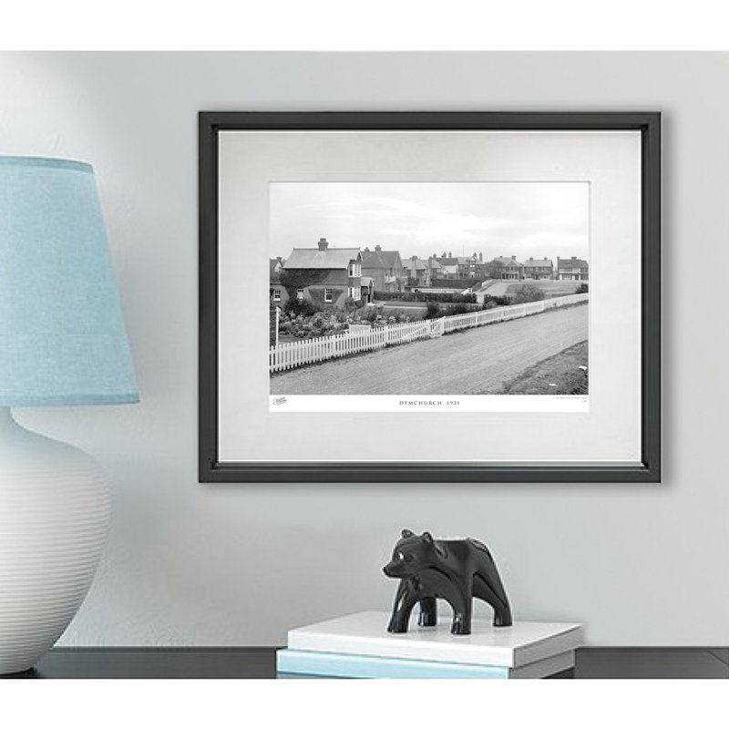 Dymchurch, 1921 - Single Picture Frame Print, 40cm H x 50cm W x 2.3cm D