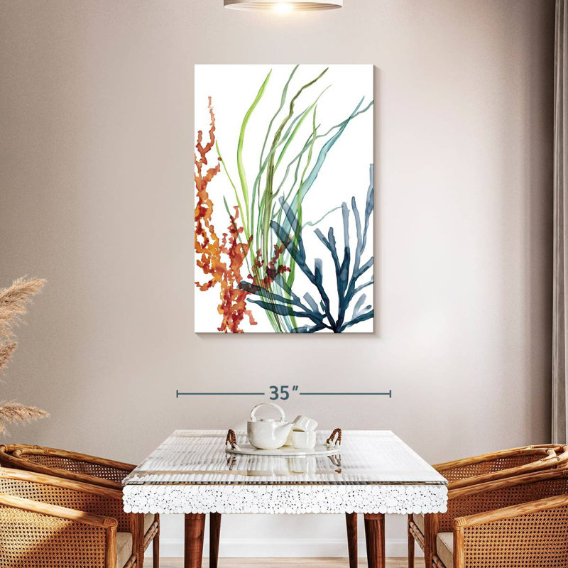 Brampt Ocean Garden I, 45" H x 30" W