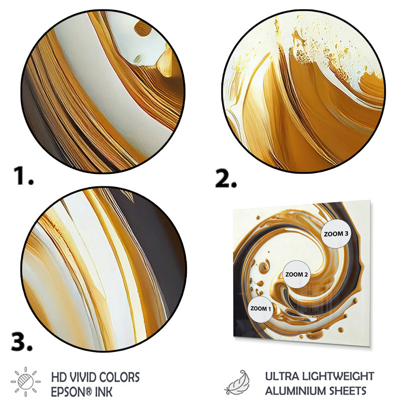 Décoration murale Lukis, H 23 po x l 23 po x P 1 po