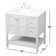 Krish 32'' Single Bathroom Vanity with Engineered Marble Top