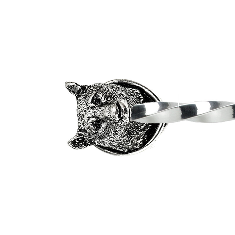 Bear 12 inches c.c. with 3/8 twist center long pull in Chalice, 6"