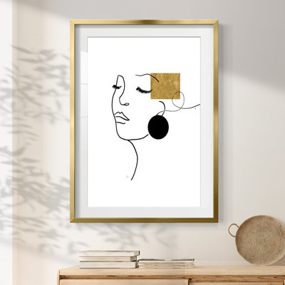 Shapes and Lines II -Framed Print