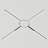 X Table, 48" Circular Dining Table, Charcoal-94952343
