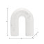 Leifsson Handcrafted Marble Horseshoe Tabletop Decorative Object-86746731