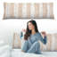 Housse et insert de coussin en fausse fourrure