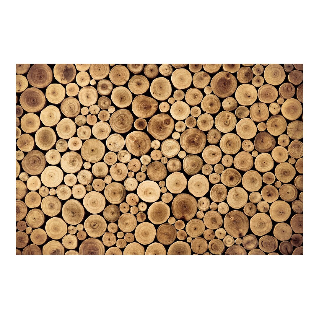 Strukturierte Tapete Homey Firewood 3,2 m x 480 cm