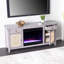 Clubmoss Colour Changing Fireplace with Media Storage