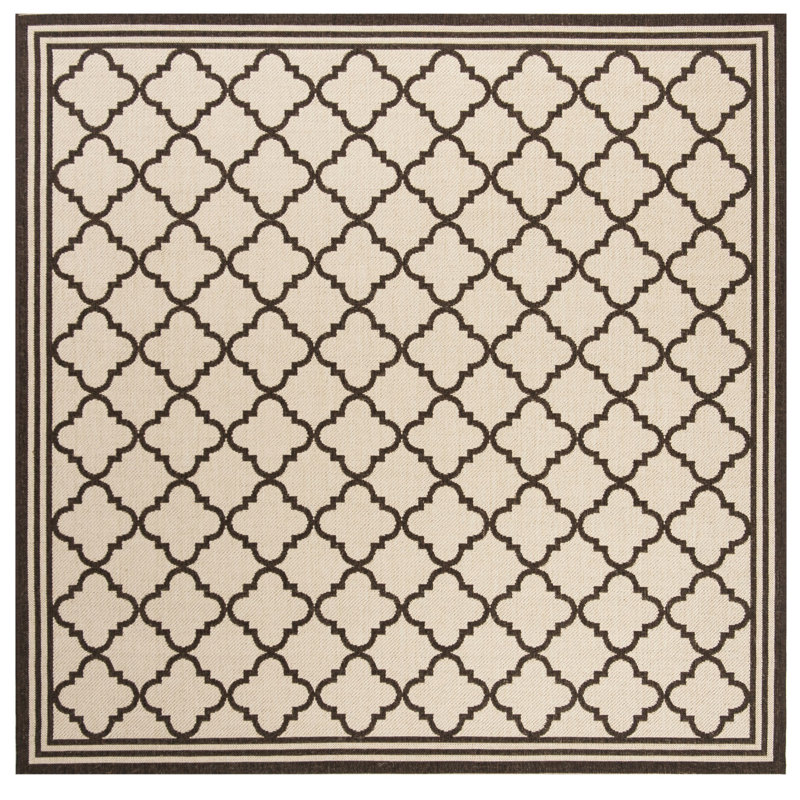 Ferrill 100 Performance Geometric Rug, Square 6'7"