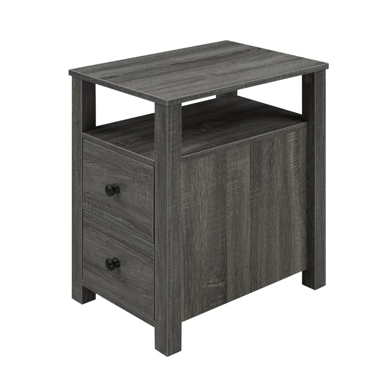 Table d'appoint Adino, gris