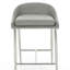 Tabouret de comptoir, tabouret de bar, pour salle à manger, salon de bar avec îlot de cuisine, ensemble de 2-192781000