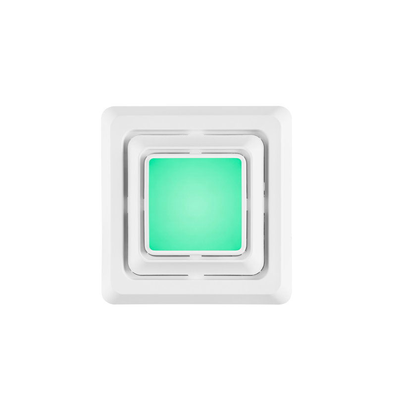 Customizable Color Changing LED Lighted Cover/Grille for Bathroom Ventilation Fans(Fan not Included)