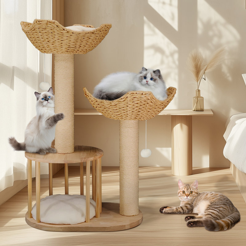 Alodie 99cm H Cat Tree