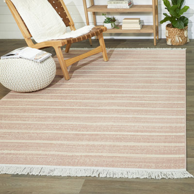 Trayden Performance Striped Indoor Rug