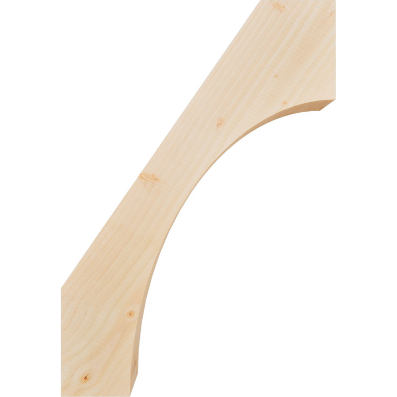 Attelle de genou Westlake, Sapin de Douglas, H 26 po x l 3,5 po x P 18 po, Lisse