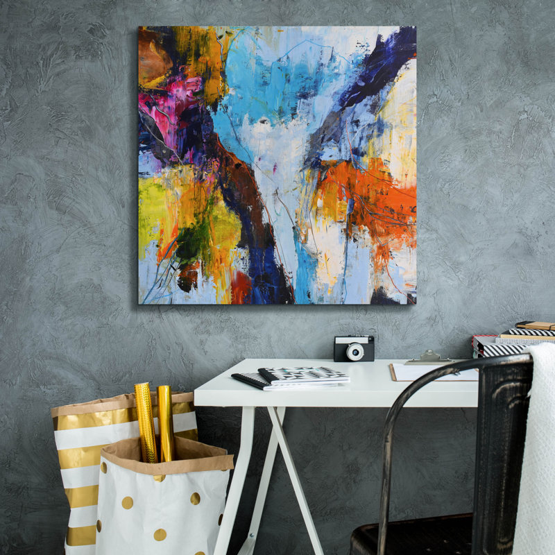  «Authentic 1 2023» par Design Fabrikken, art mural sur toile, H 26 po x l 26 po