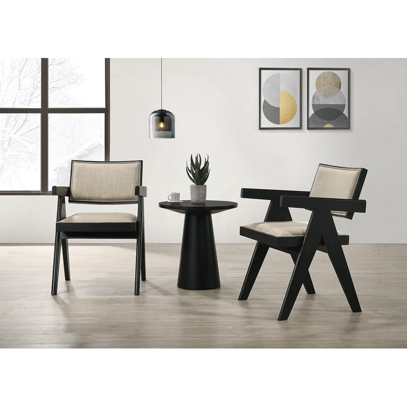 Ensemble de salle à manger Julie, H 21 po x l 20 po x P 20 po, 3 pièces: table, 2 chaises