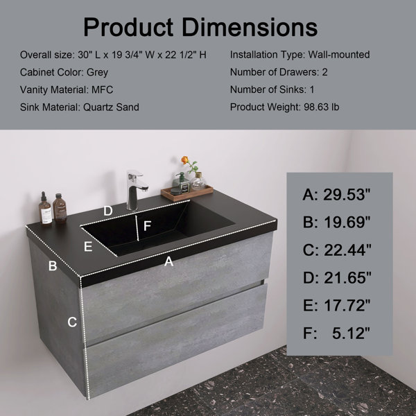 Dimensions du produit