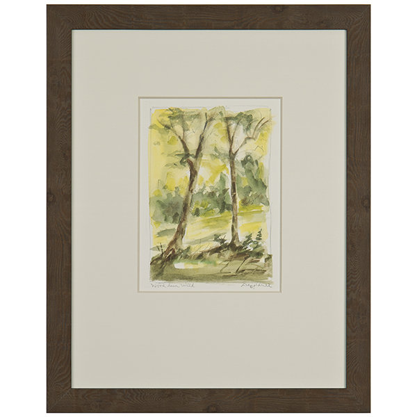 Wood Run Wild Print by Daughdrill