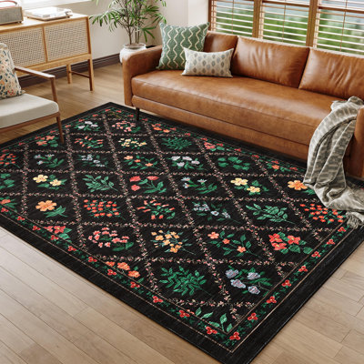 Tapis moderne lavable 10 x 13 pour le salon Tapis luxueux et moelleux pour chambre à coucher Tapis coloré pour treillis