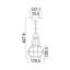 Grace Outdoor Hanging Lantern