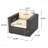 Patio Club Chair Mbrn + Alu-340659916