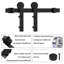 Ensemble de quincaillerie standard pour porte de grange coulissante simple-50828341