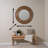 Hineefah Jute Flat Mirror