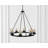 Hylton Kitchen Island Wagon Wheel Chandelier-1515484495
